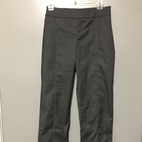 AE Boot Cleo Charcoal Grey Slimming Panel Pants - Picture 1 of 6